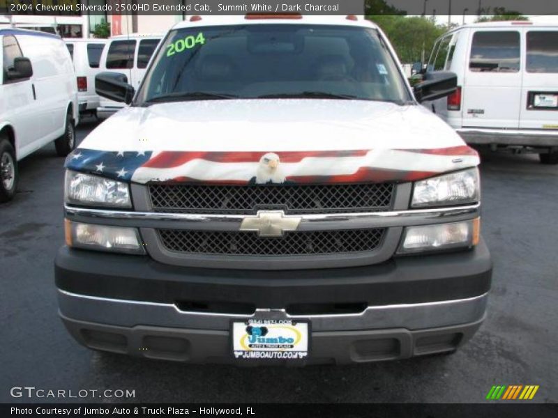 Summit White / Dark Charcoal 2004 Chevrolet Silverado 2500HD Extended Cab