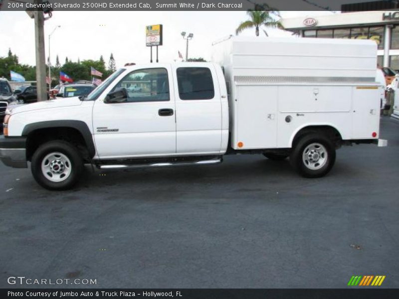 Summit White / Dark Charcoal 2004 Chevrolet Silverado 2500HD Extended Cab