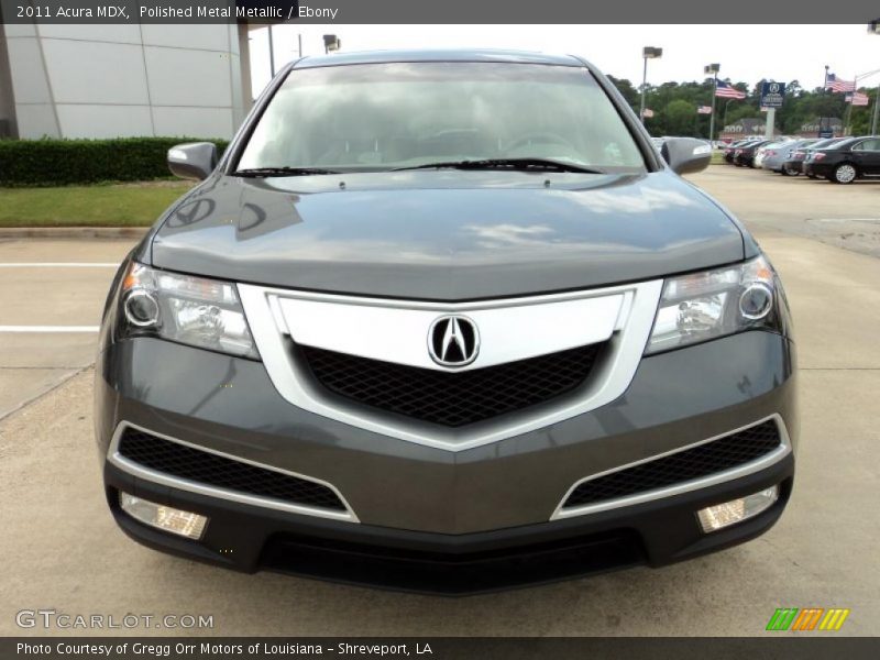 Polished Metal Metallic / Ebony 2011 Acura MDX