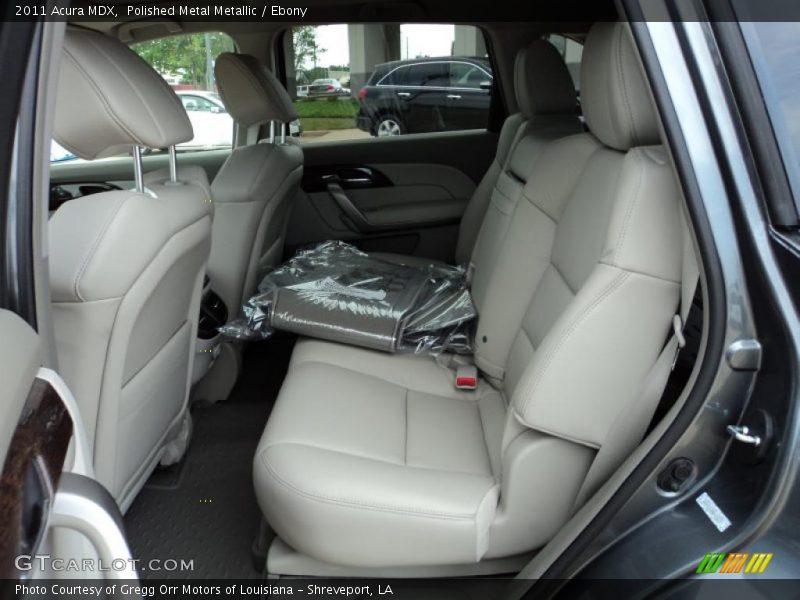 Polished Metal Metallic / Ebony 2011 Acura MDX