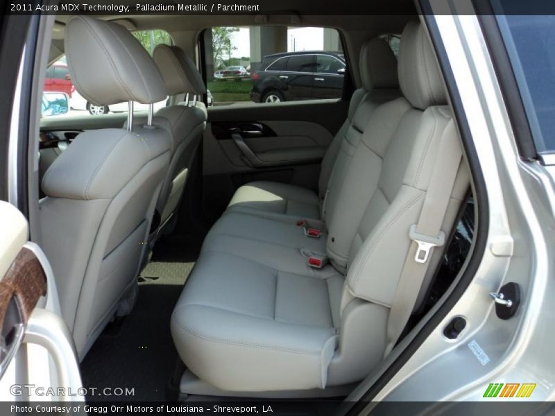 Palladium Metallic / Parchment 2011 Acura MDX Technology