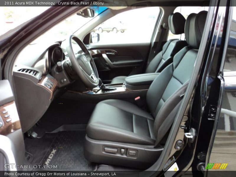  2011 MDX Technology Ebony Interior