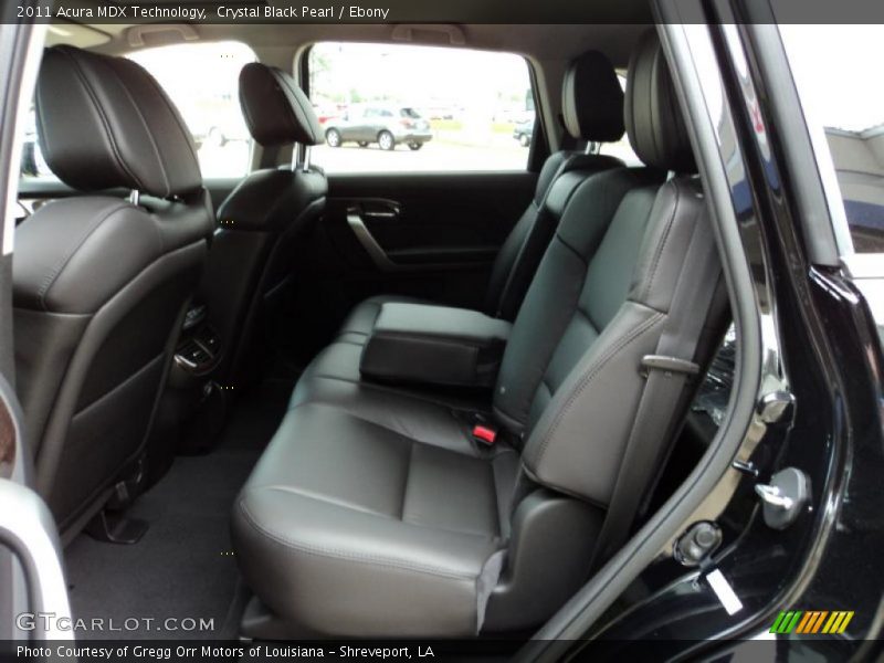  2011 MDX Technology Ebony Interior