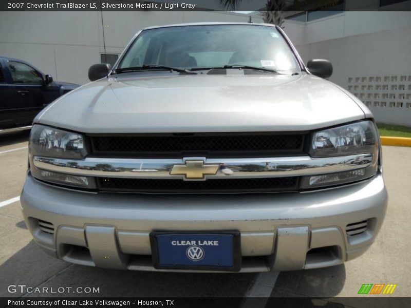 Silverstone Metallic / Light Gray 2007 Chevrolet TrailBlazer LS