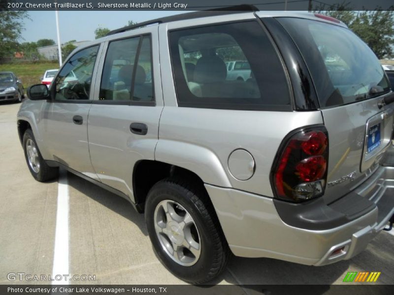 Silverstone Metallic / Light Gray 2007 Chevrolet TrailBlazer LS