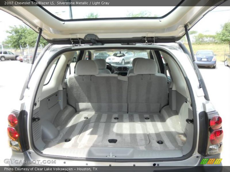 Silverstone Metallic / Light Gray 2007 Chevrolet TrailBlazer LS