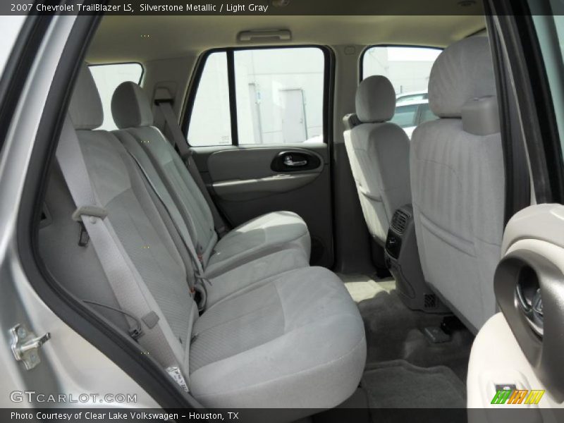 Silverstone Metallic / Light Gray 2007 Chevrolet TrailBlazer LS