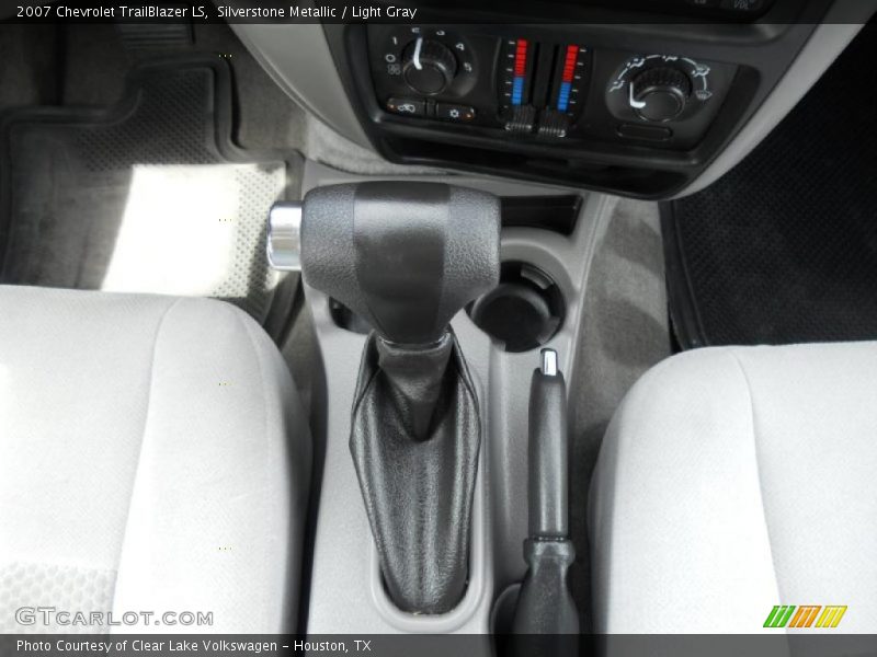 Silverstone Metallic / Light Gray 2007 Chevrolet TrailBlazer LS