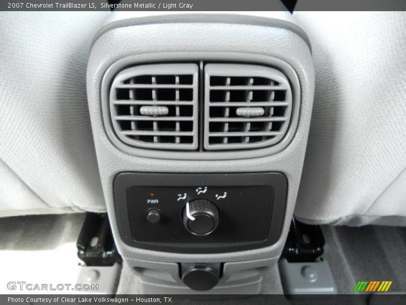 Silverstone Metallic / Light Gray 2007 Chevrolet TrailBlazer LS