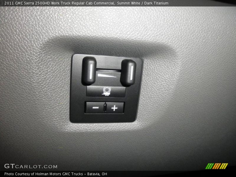 Summit White / Dark Titanium 2011 GMC Sierra 2500HD Work Truck Regular Cab Commercial