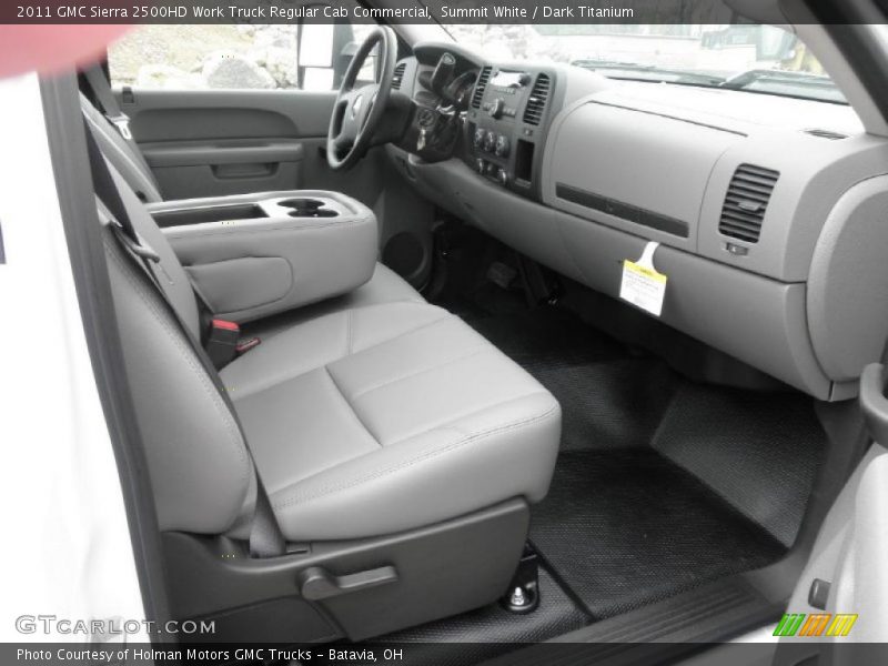 Summit White / Dark Titanium 2011 GMC Sierra 2500HD Work Truck Regular Cab Commercial