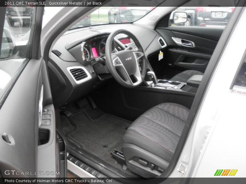 Quicksilver Metallic / Jet Black 2011 GMC Terrain SLE