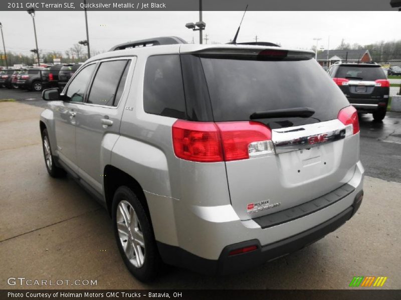 Quicksilver Metallic / Jet Black 2011 GMC Terrain SLE