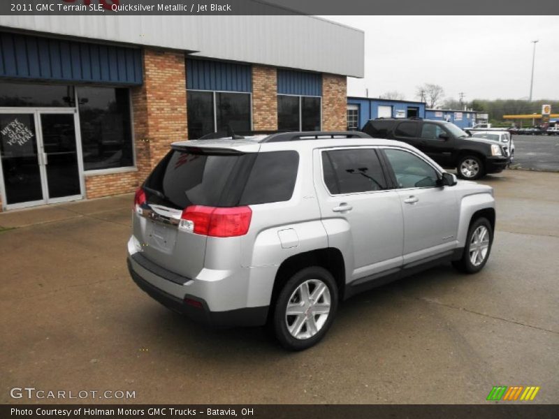 Quicksilver Metallic / Jet Black 2011 GMC Terrain SLE
