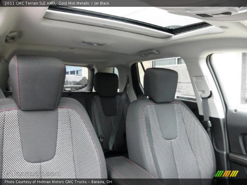 Gold Mist Metallic / Jet Black 2011 GMC Terrain SLE AWD
