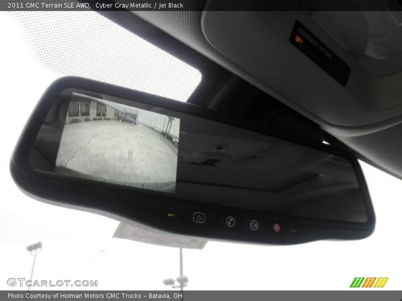 Cyber Gray Metallic / Jet Black 2011 GMC Terrain SLE AWD