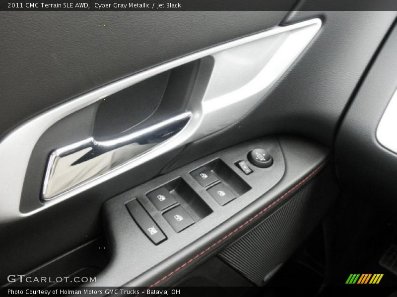 Cyber Gray Metallic / Jet Black 2011 GMC Terrain SLE AWD