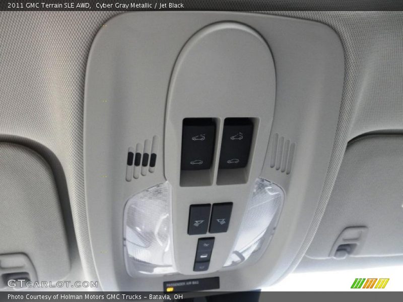 Cyber Gray Metallic / Jet Black 2011 GMC Terrain SLE AWD
