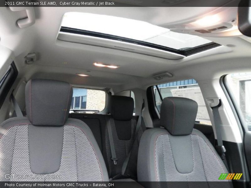 Cyber Gray Metallic / Jet Black 2011 GMC Terrain SLE AWD