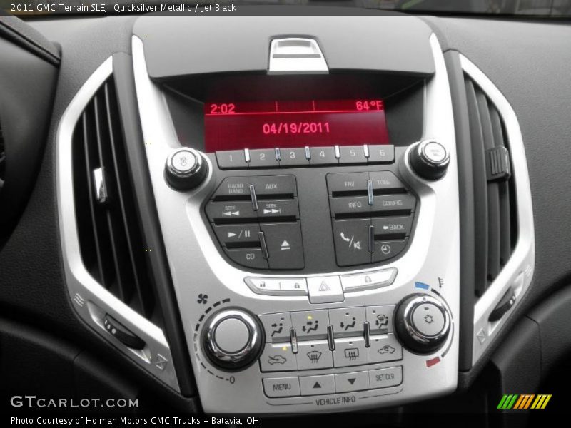Quicksilver Metallic / Jet Black 2011 GMC Terrain SLE