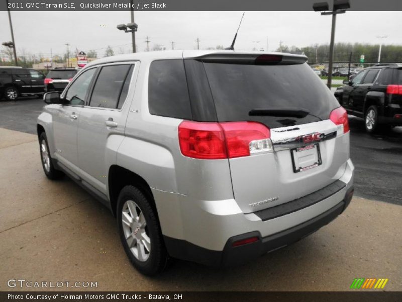 Quicksilver Metallic / Jet Black 2011 GMC Terrain SLE