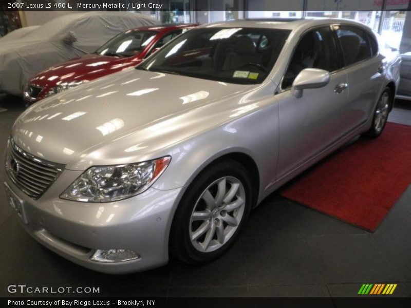 Mercury Metallic / Light Gray 2007 Lexus LS 460 L