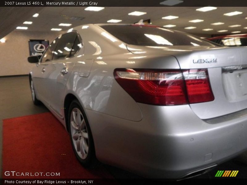 Mercury Metallic / Light Gray 2007 Lexus LS 460 L