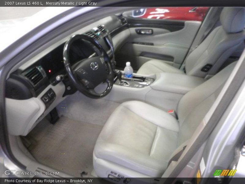 Mercury Metallic / Light Gray 2007 Lexus LS 460 L
