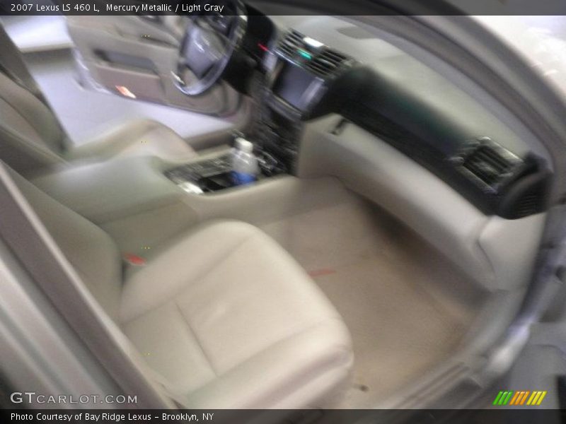 Mercury Metallic / Light Gray 2007 Lexus LS 460 L
