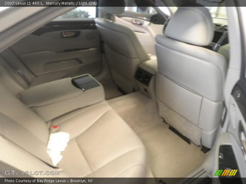 Mercury Metallic / Light Gray 2007 Lexus LS 460 L