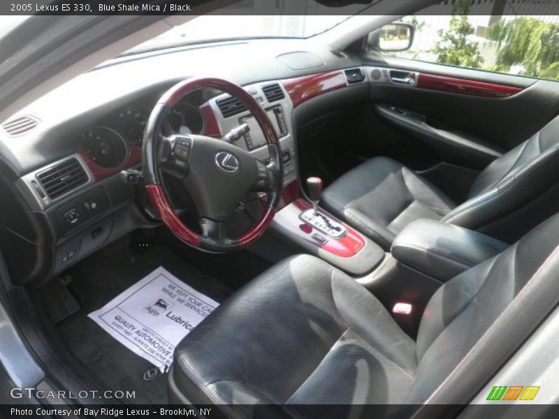 Blue Shale Mica / Black 2005 Lexus ES 330