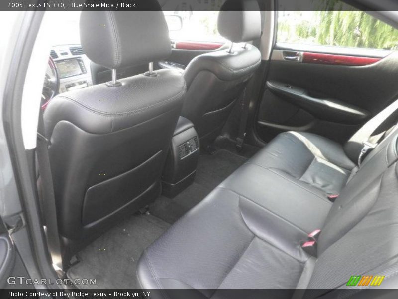 Blue Shale Mica / Black 2005 Lexus ES 330