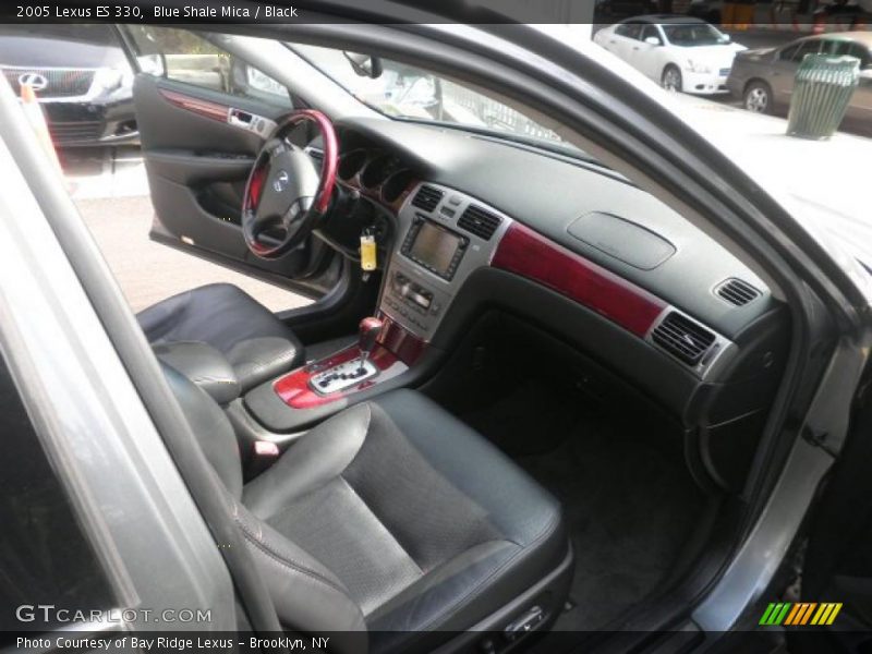 Blue Shale Mica / Black 2005 Lexus ES 330