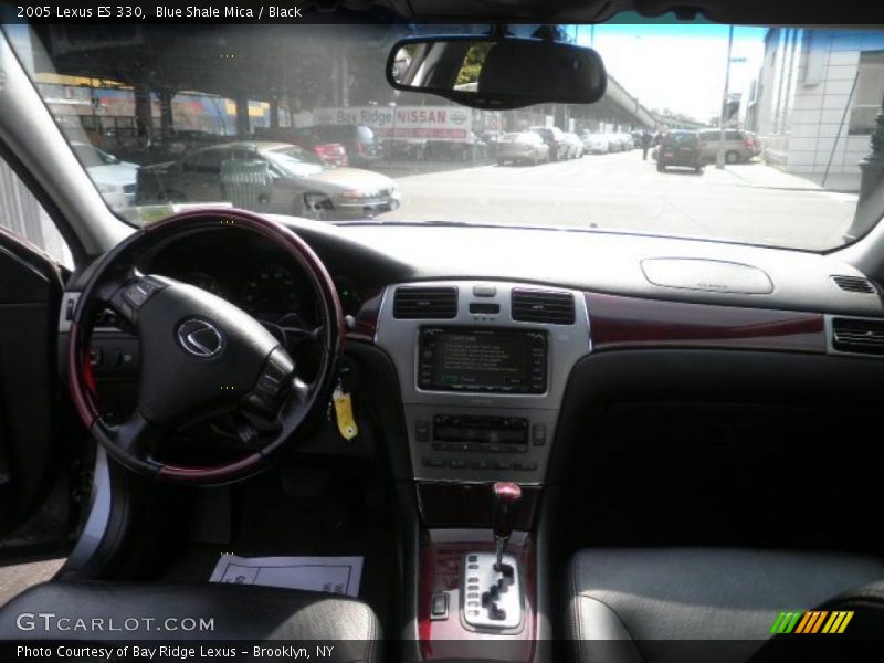 Blue Shale Mica / Black 2005 Lexus ES 330