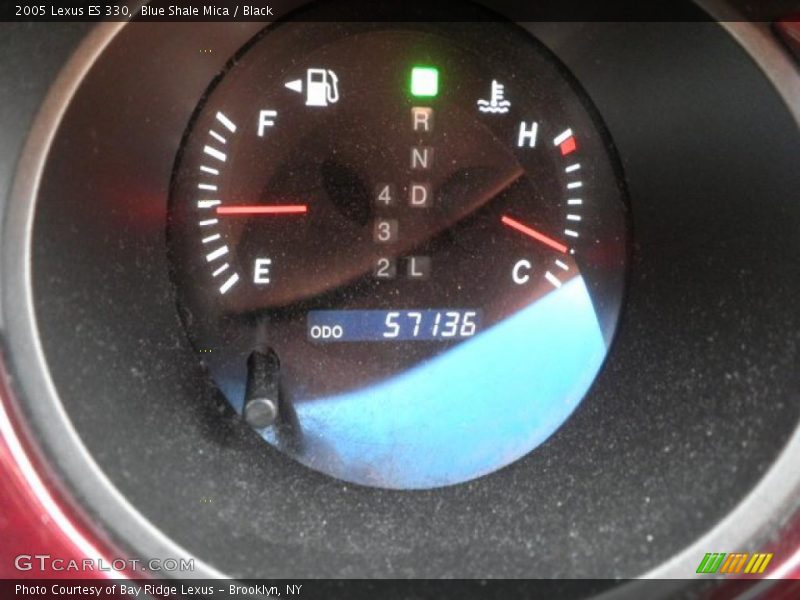 Blue Shale Mica / Black 2005 Lexus ES 330