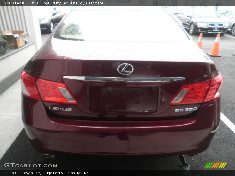 Royal Ruby Red Metallic / Cashmere 2008 Lexus ES 350