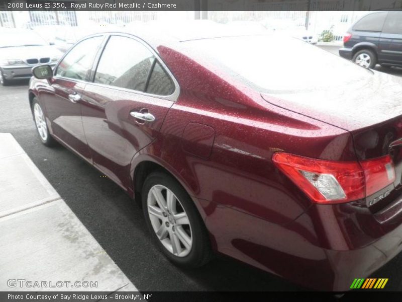 Royal Ruby Red Metallic / Cashmere 2008 Lexus ES 350