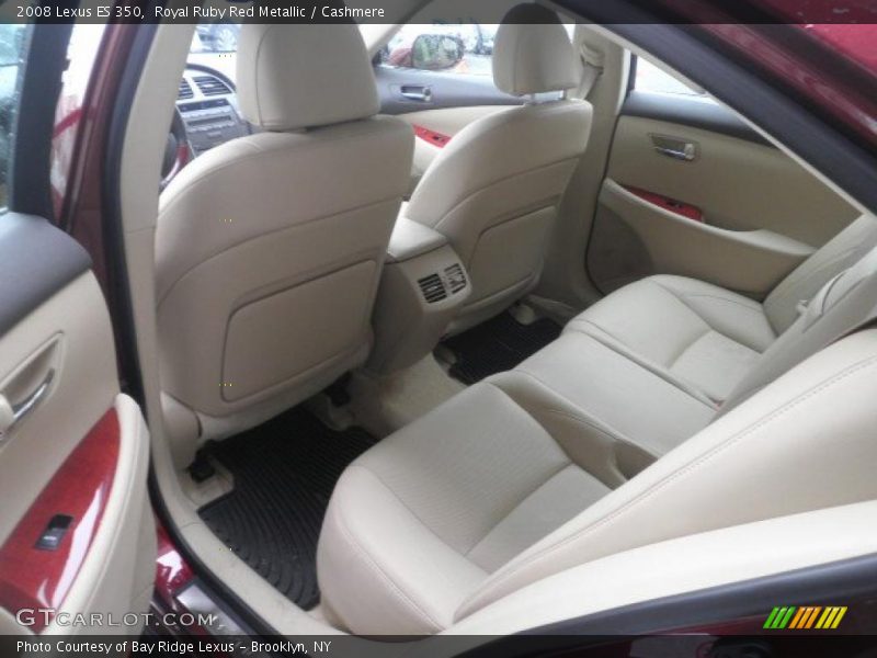  2008 ES 350 Cashmere Interior
