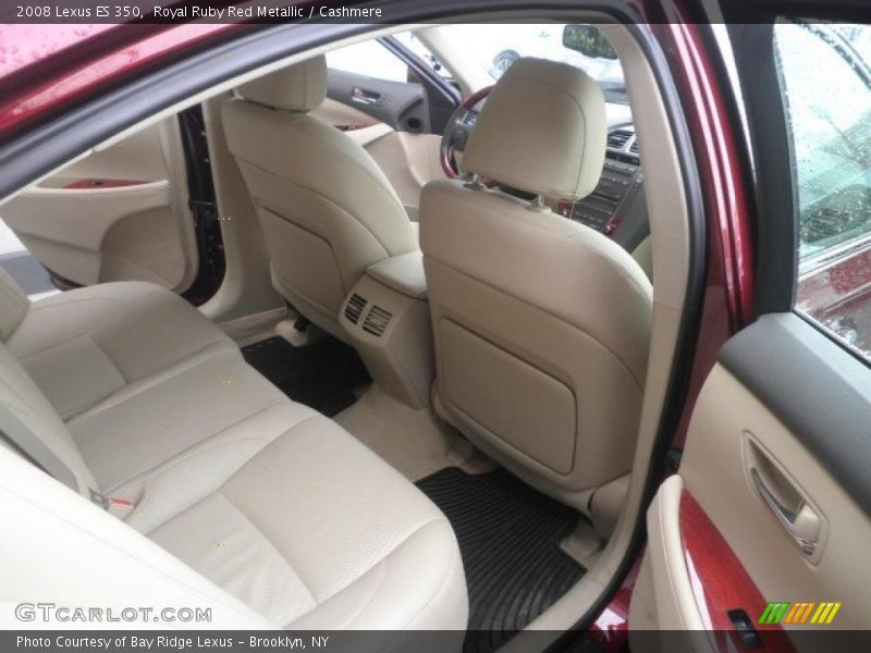  2008 ES 350 Cashmere Interior