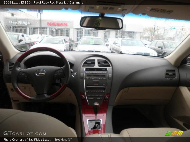 Dashboard of 2008 ES 350
