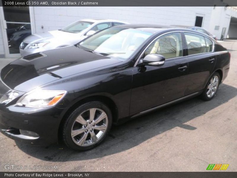 Obsidian Black / Cashmere 2008 Lexus GS 350 AWD