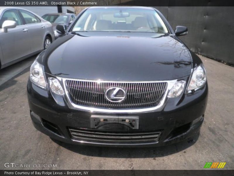 Obsidian Black / Cashmere 2008 Lexus GS 350 AWD