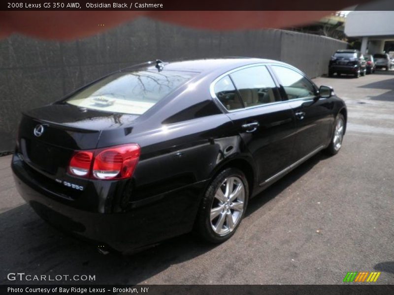 Obsidian Black / Cashmere 2008 Lexus GS 350 AWD