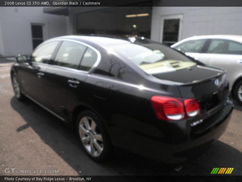 Obsidian Black / Cashmere 2008 Lexus GS 350 AWD