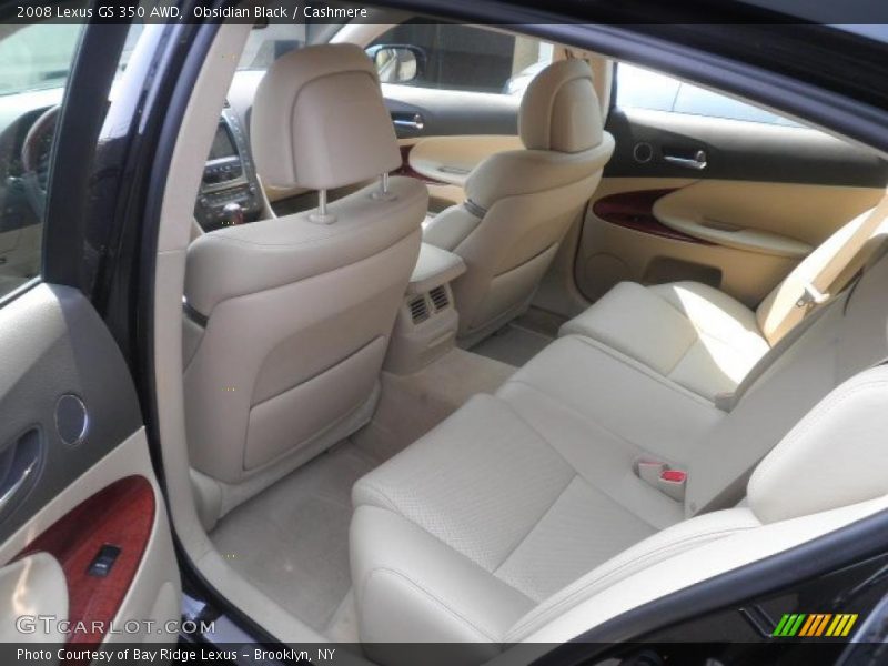 Obsidian Black / Cashmere 2008 Lexus GS 350 AWD
