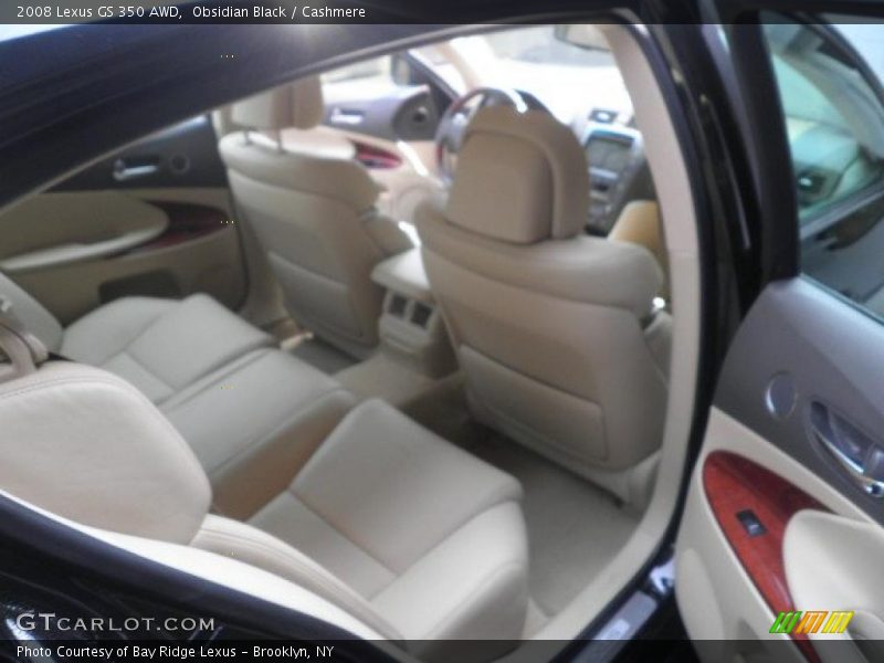 Obsidian Black / Cashmere 2008 Lexus GS 350 AWD
