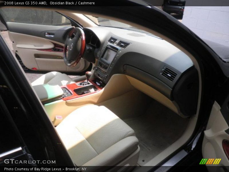 Obsidian Black / Cashmere 2008 Lexus GS 350 AWD