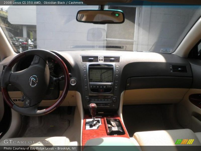 Obsidian Black / Cashmere 2008 Lexus GS 350 AWD