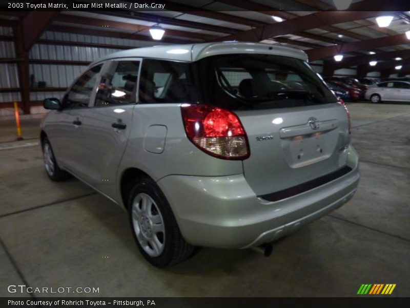 Lunar Mist Metallic / Dark Gray 2003 Toyota Matrix