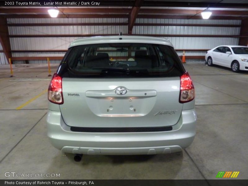 Lunar Mist Metallic / Dark Gray 2003 Toyota Matrix
